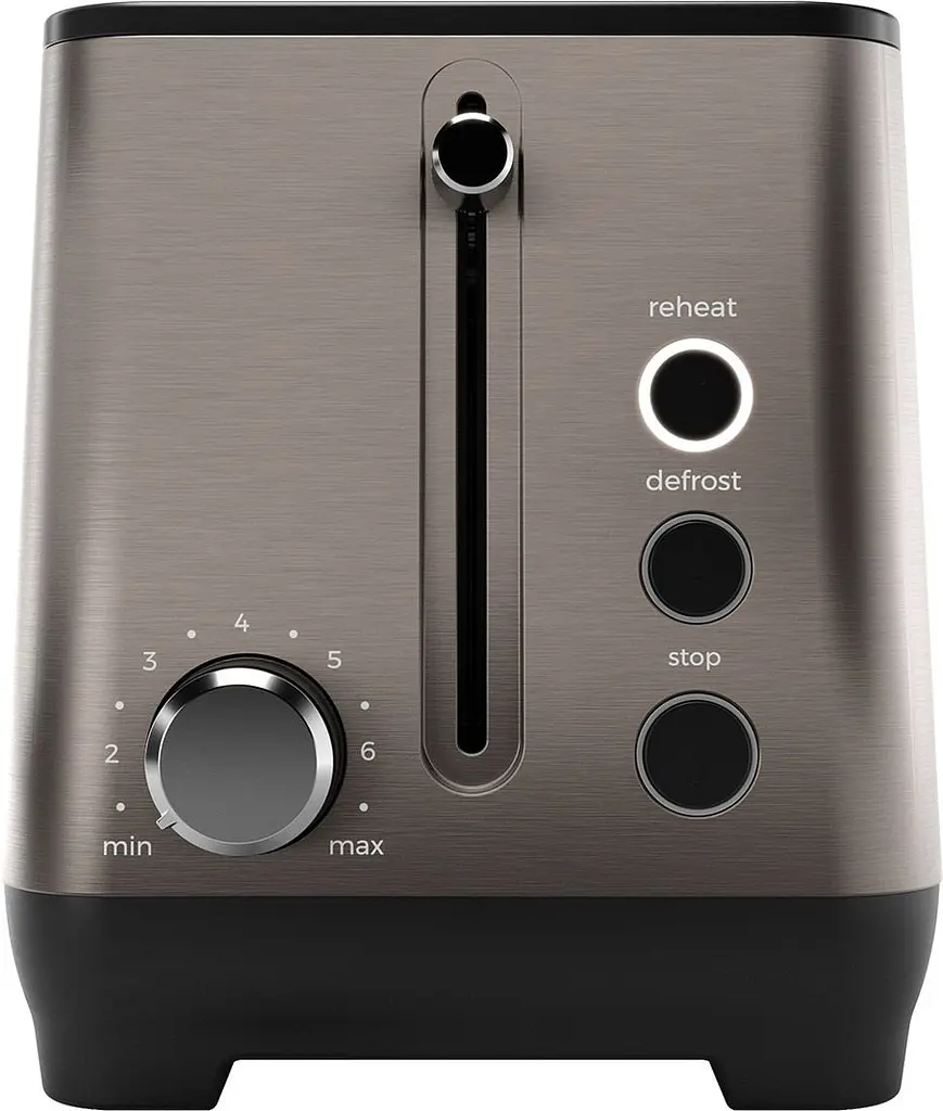 Тостер AIWA ABT-1000 KOTAN 1000Вт/2 відділення/мех. управління/розморожування/підігрів булочок (ABT1000) - фото 2