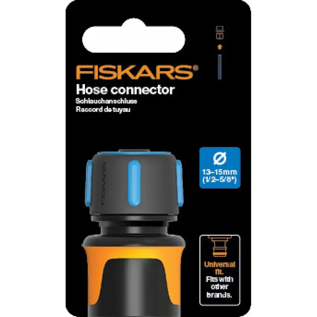 Соединитель для шланга Fiskars LB30 13 мм (1027073) - фото 2