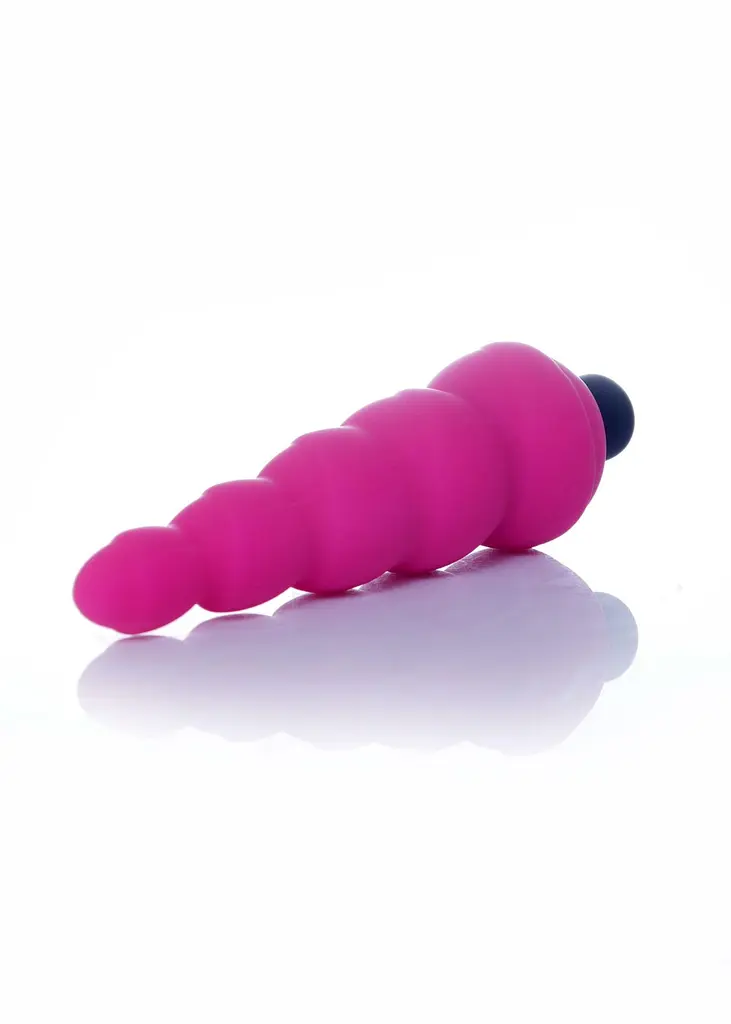 Анальний вібратор Alive Lance Plug Vibrator, 14 см (рожевий) - фото 2