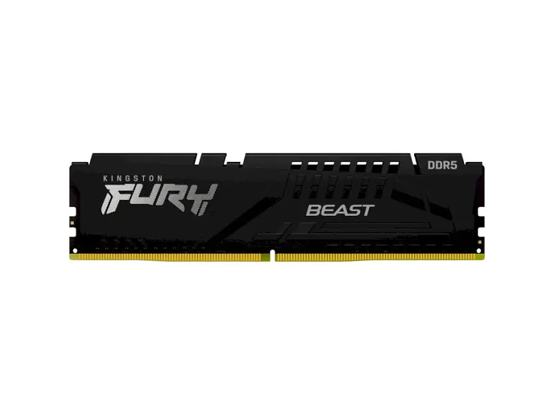 Пам'ять для настільних комп'ютерів Kingston FURY 128 GB (4x32GB) DDR5 5600 MHz Beast Black (KF556C40BBK4-128) - фото 4
