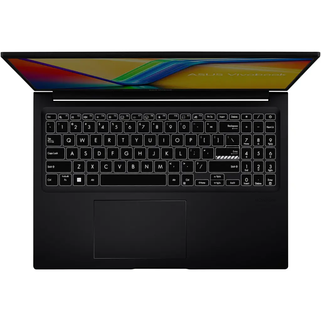 Ноутбук ASUS Vivobook 16 F1605VA з процесором Intel Core i5-13500H pana la 4.7GHz, 16'', WUXGA, IPS, 16GB DDR4, 512GB SSD, Intel Iris X, графікою, No OS, Indie чорний - фото 9