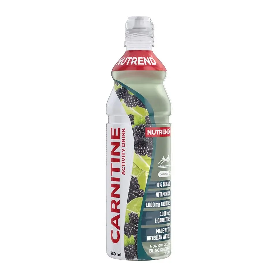 Напій з карнітином Nutrend Carnitine Activity Drink, 750 мл - Ожина-лайм