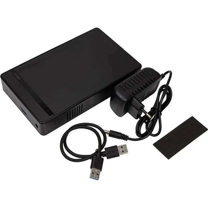 Кишеня зовнішня PowerPlant HDD 2.5/3.5" USB3.0 (HC380404) - фото 2