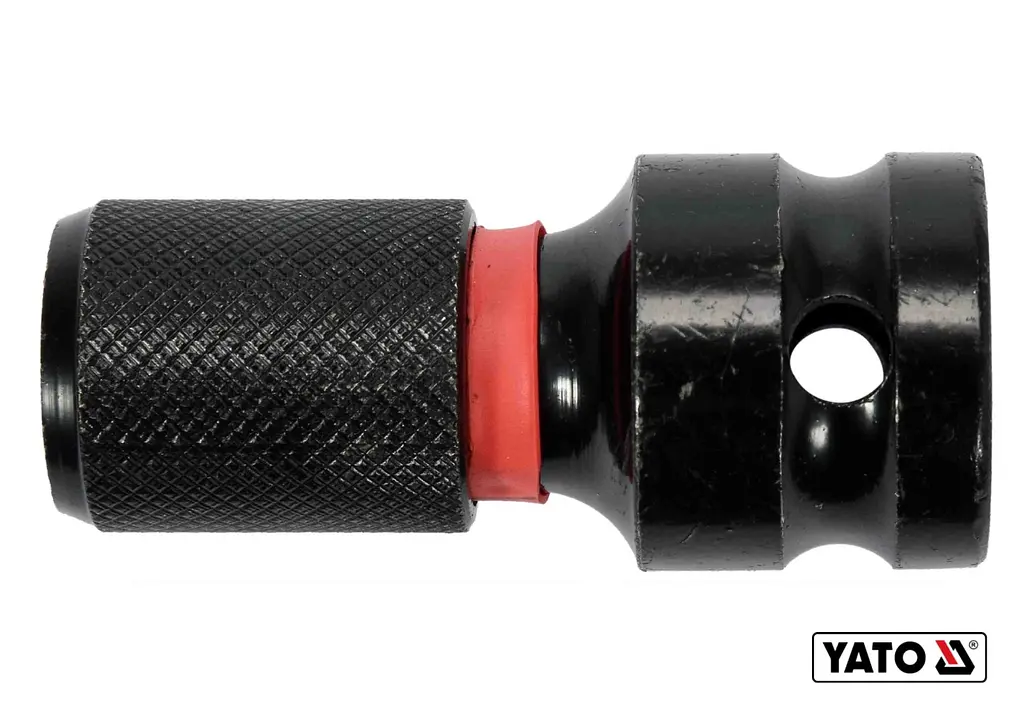 Переходник ударный с 1/2 на HEX-1/4 Yato, L=50 мм (YT-04691) - фото 3