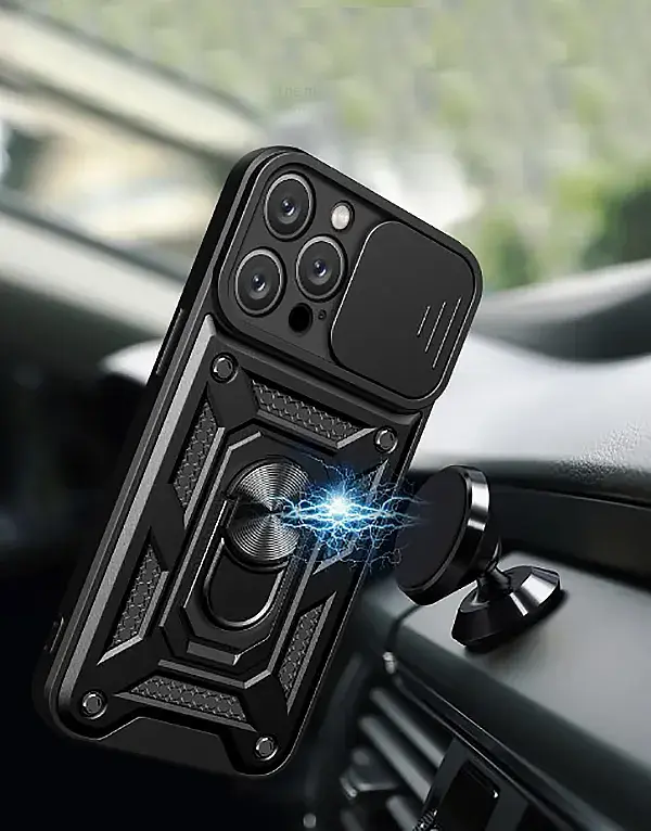 Панель BeCover Military для iPhone 15 Pro Black (709953) - фото 5