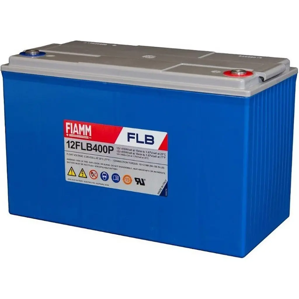 Акумулятор Fiamm AGM 12V (12V/105Ah/1260Wh) (12FLB400Pl) [154050] - фото 2