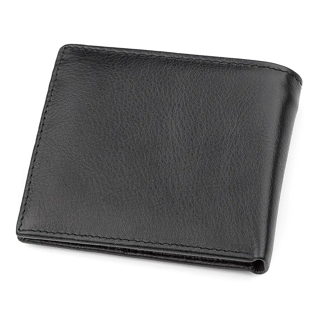 Чоловічий шкіряний гаманець (ST159) ST Leather 11.5х9.5х2 см acs0015159 - фото 2