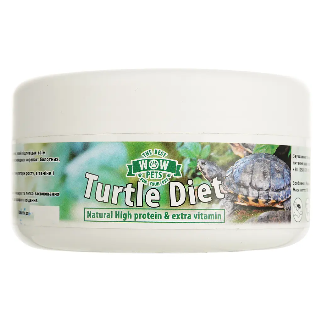 Корм для черепах Wow Pets Turtle Diet палички 90 г - фото 2
