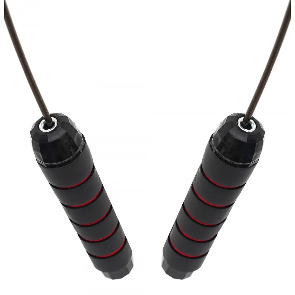 Скакалка швидкісна для кросфіту Cornix Speed Rope Classic XR-0150 Black/Red - фото 3