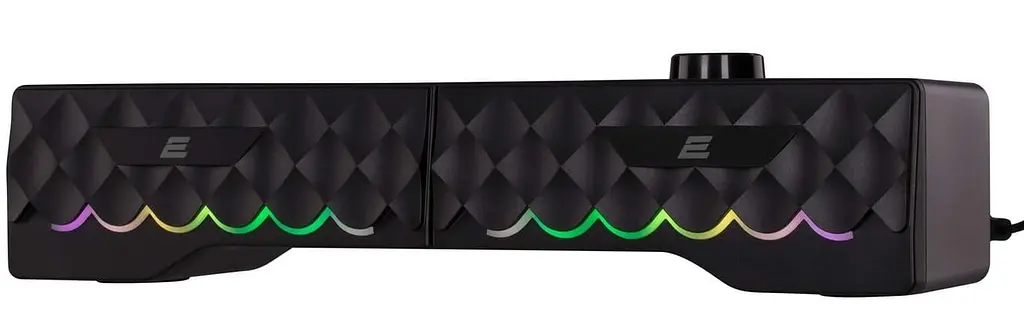 Акустична система 2E 2.0 PCS232 RGB Matrix USB Black (2E-PCS232BK) - фото 4