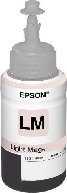 Чорнило контейнер EPSON 673 Light Magenta L800/L810/L850/L1800 70ml (C13T67364A) - фото 2
