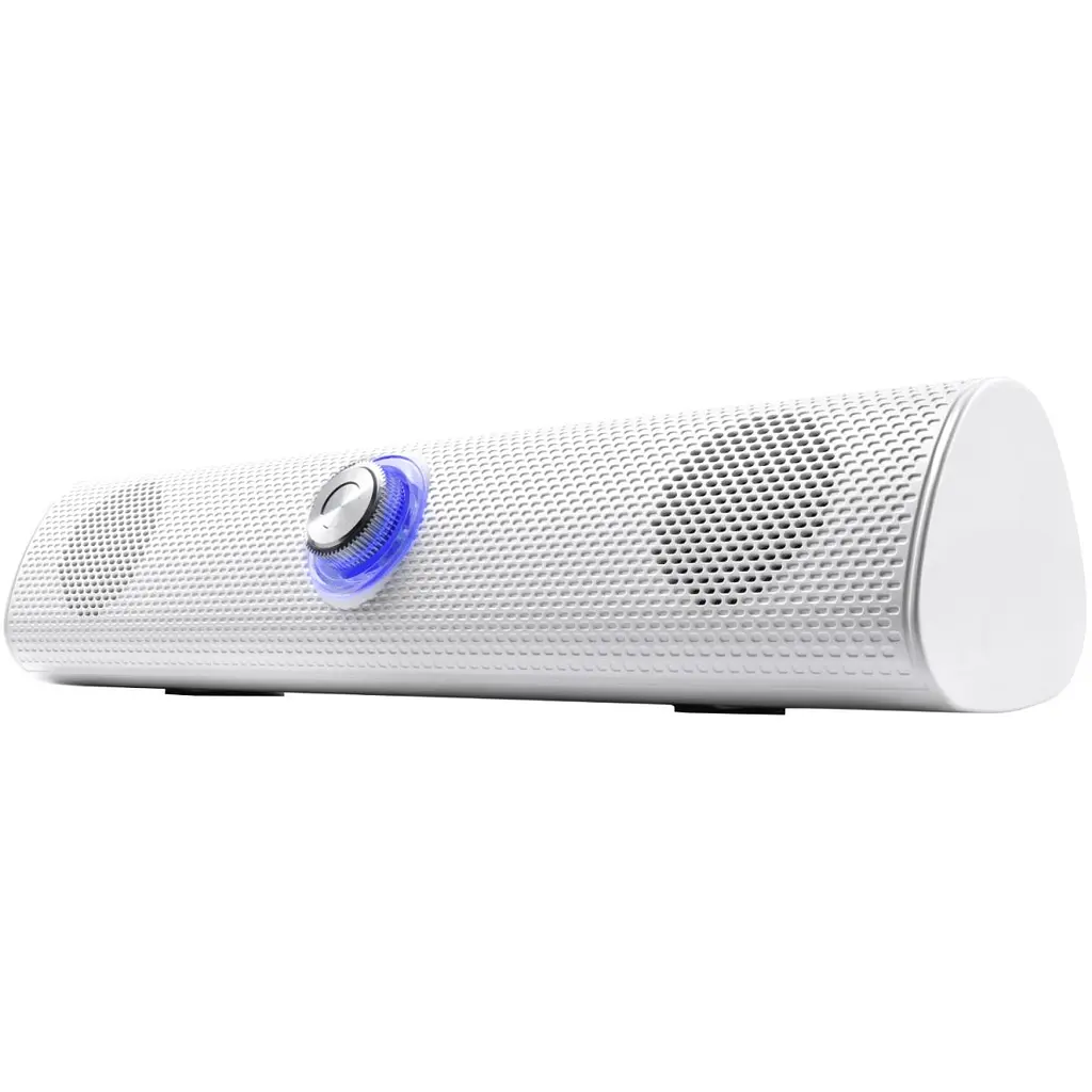 Акустична система 1.0 Defender Саундбар Z11 6Вт, підсвічування USB/AUX, біла (65311) - фото 6