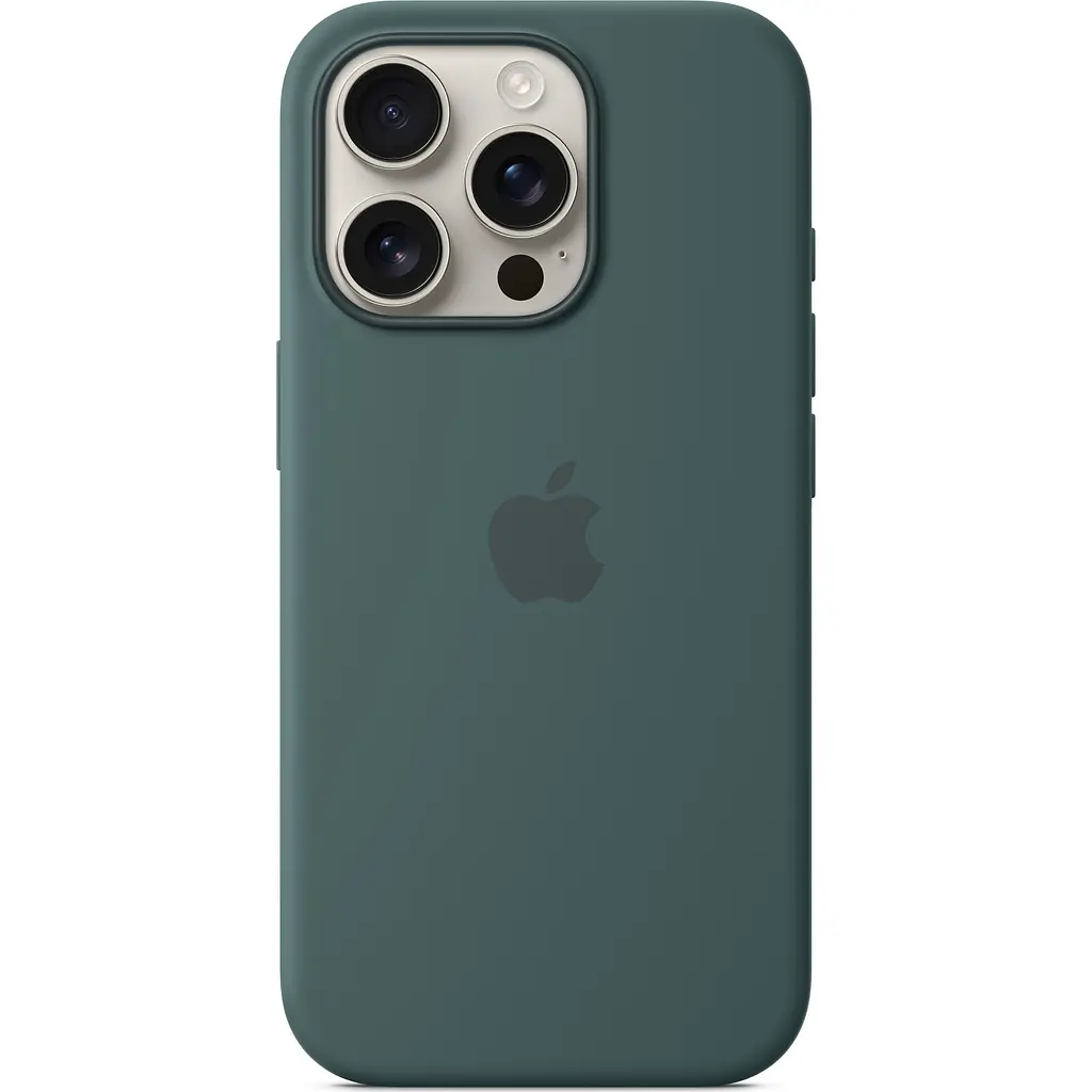 Чохол Apple Silicone Case with MagSafe для iPhone 16 Pro Lake Green (MYYR3ZM/A) [116174] - фото 2