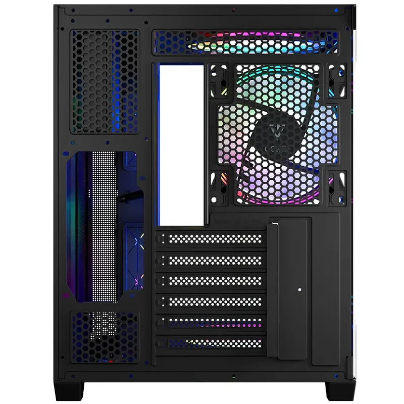 Корпус Modecom VOLCANO PANORAMA APEX ARGB 5F MIDI СІРИЙ без Блок живлення ATX - фото 5