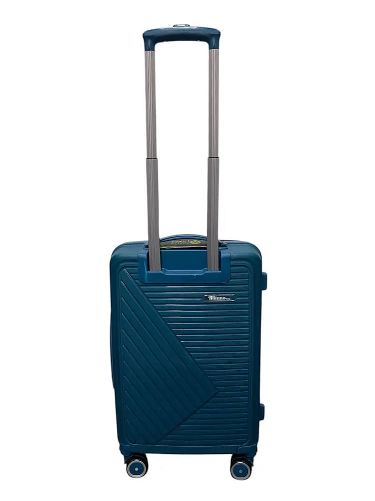 Валіза міні ручна поклажа Milano bag 050 поліпропілен XS Морська хвиля - фото 6