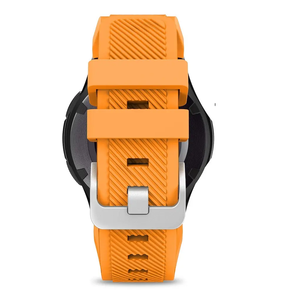 Ремінець 22 мм BeWatch ECO для Xiaomi Amazfit Stratos | Pace | GTR 47mm Помаранчевий (1021107.47) - фото 2