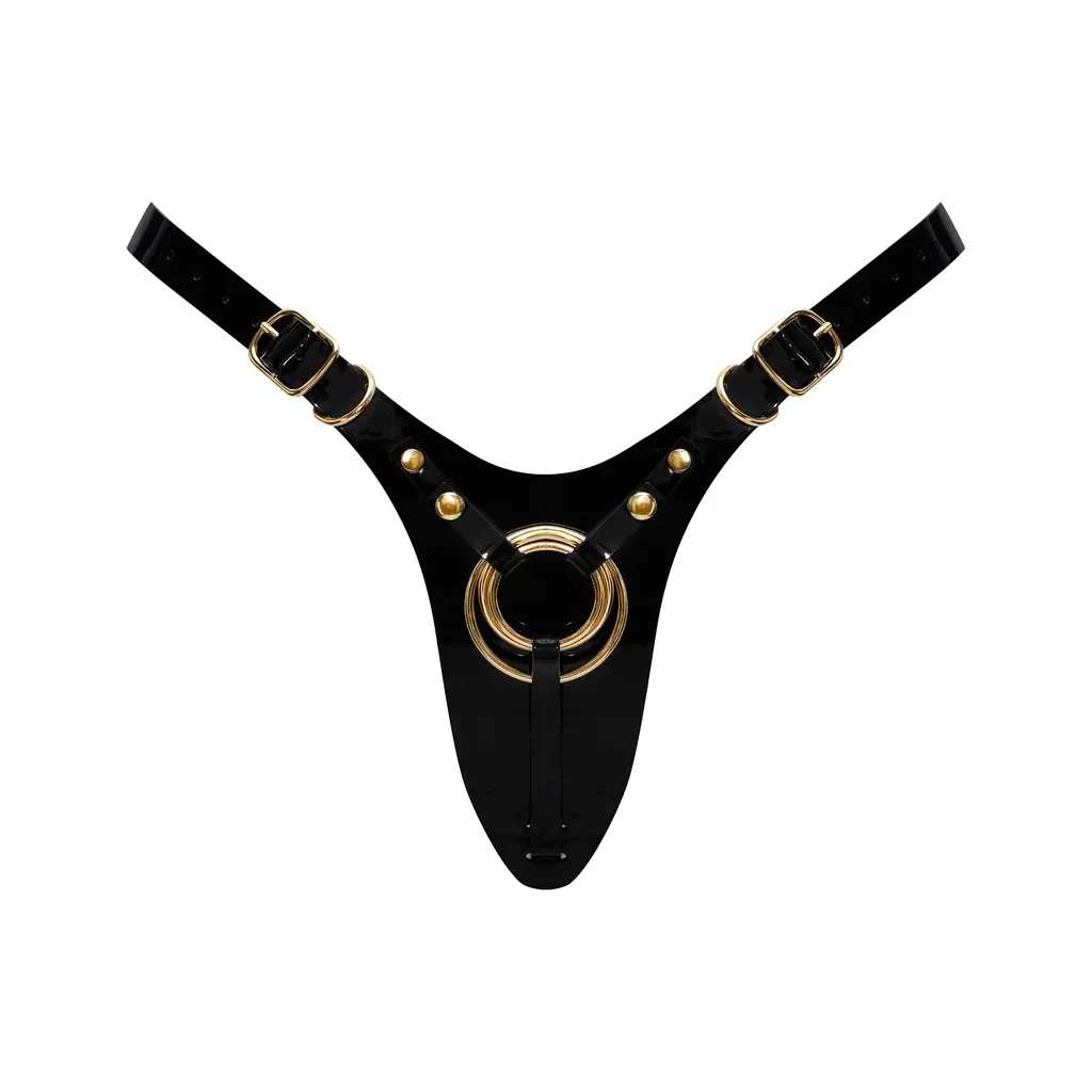Трусики для страпона Strap-On-Me Leatherette Harness Fabulous, One Size