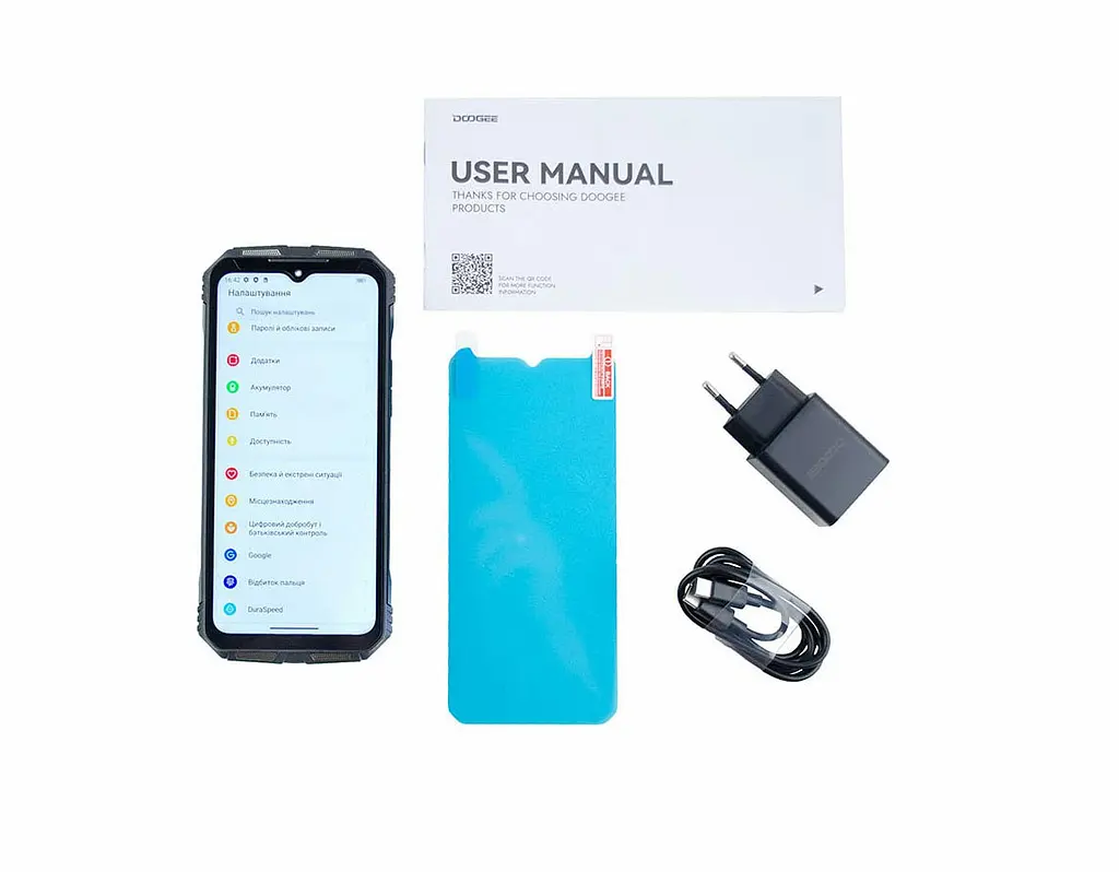 Смартфон Doogee S Cyber Pro 12/512GB Icy Silver (Global) - фото 3