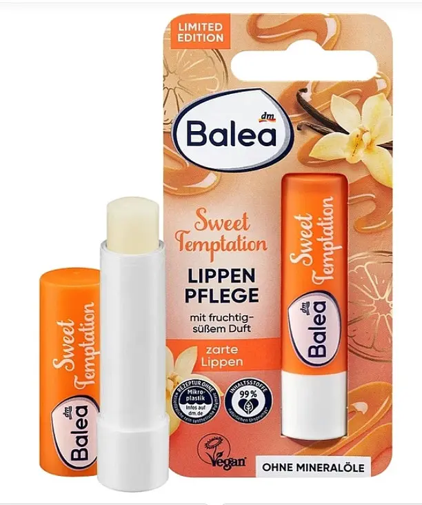 Бальзам для губ "Солодка спокуса" Balea Lip Balm Sweet Temptation