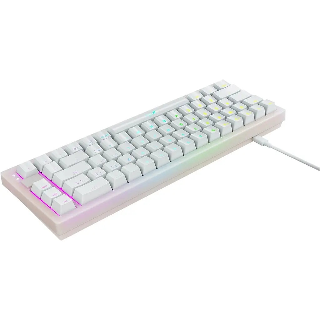Клавиатура Xtrfy K5 68 keys RGB Kailh Red White UA (K5-RGB-CPT-TPWHITE-R-UKR) [105022] - фото 4