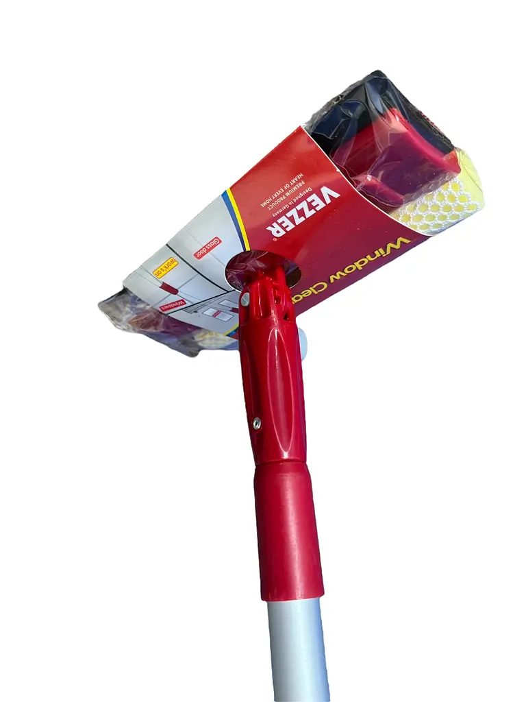 Вікномийка Vezzer поворотна з металевою телескопічною ручкою та спонжем (VZ2284) - фото 3