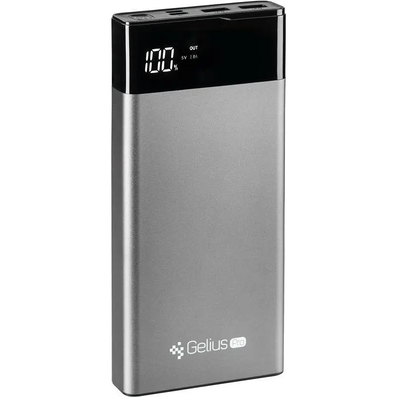 Додаткова батарея Gelius Pro Edge (V2PD) GP-PB20-007 20000mAh 2.1 A Grey - фото 9