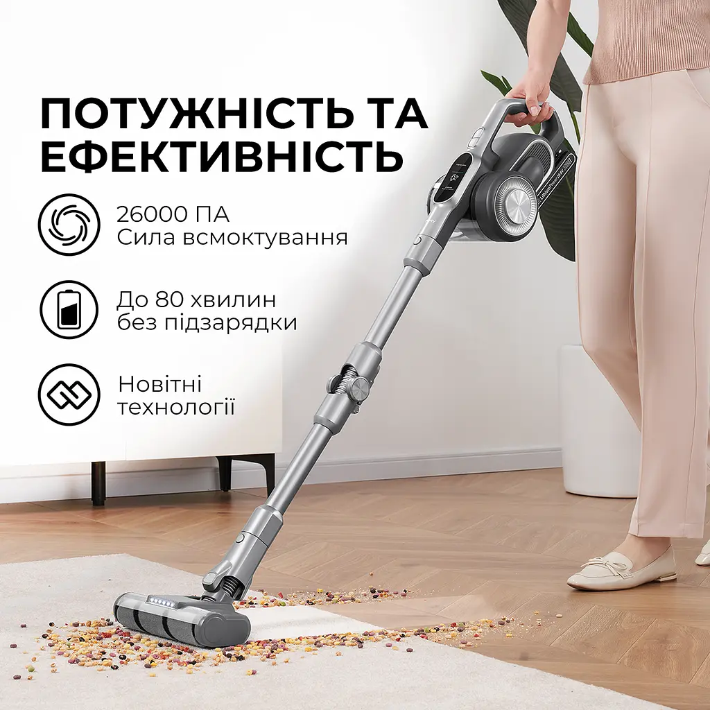 Бездротовий пилосос Jimmy H10 FLEX - фото 7