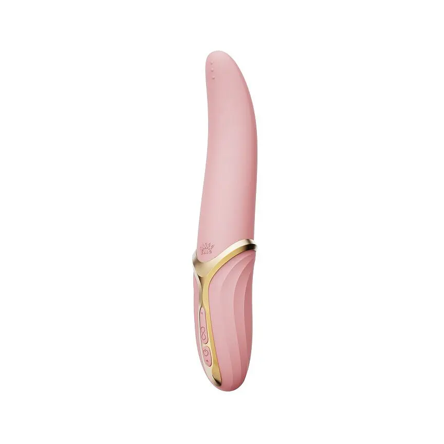 Вібратор Zalo - EVE Sakura Pink, вібрація + ротація, імітація язичка, підігрів до 39 °C - фото 3