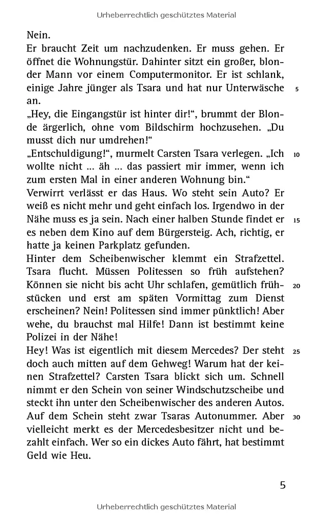 Schone Augen. Carsten Tsara ist verliebt. Buch B1 - фото 4