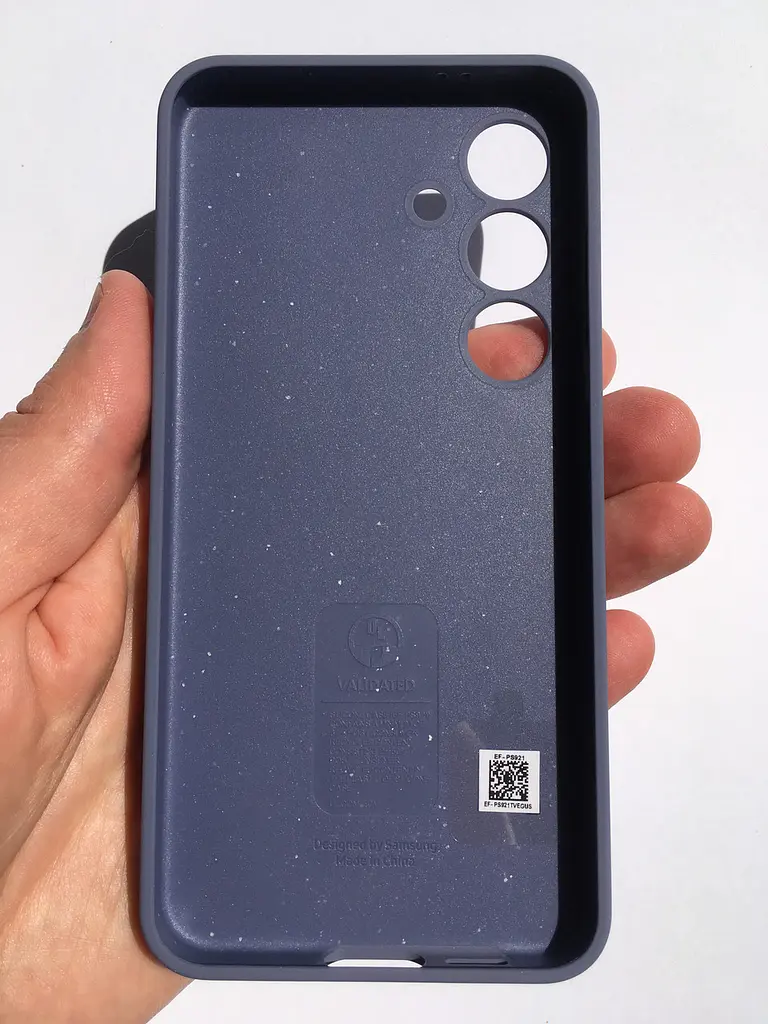 Оригінальний силіконовий чохол для Samsung Galaxy S24 Plus (S926) Silicone Case Violet EF-PS926TVEGWW - фото 7