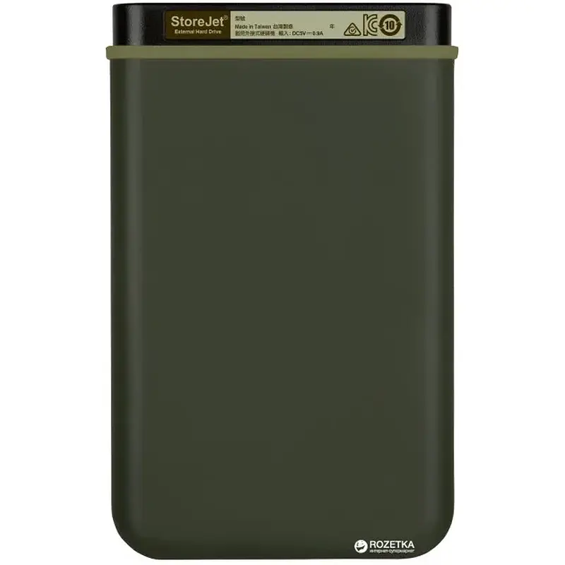 Зовнішній жорсткий диск TRANSCEND 1TB TS1TSJ25M3G USB 3.1 StoreJet 2.5" - фото 2