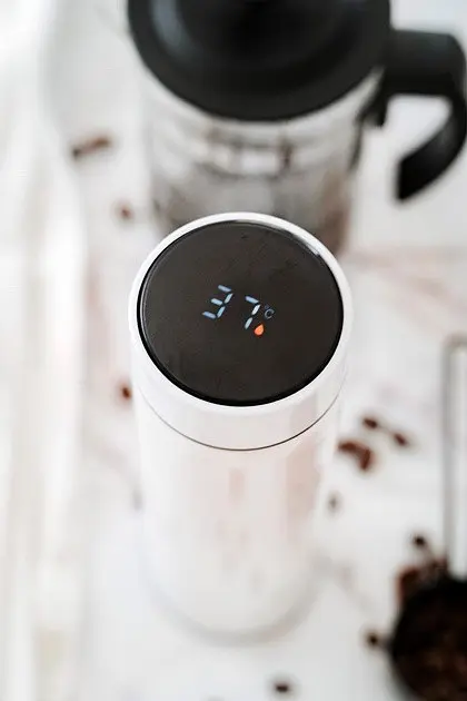 Термос термочашка Adler AD 4506 тепло 8 часов холод 12 часов ситечко 473 мм белый - фото 10