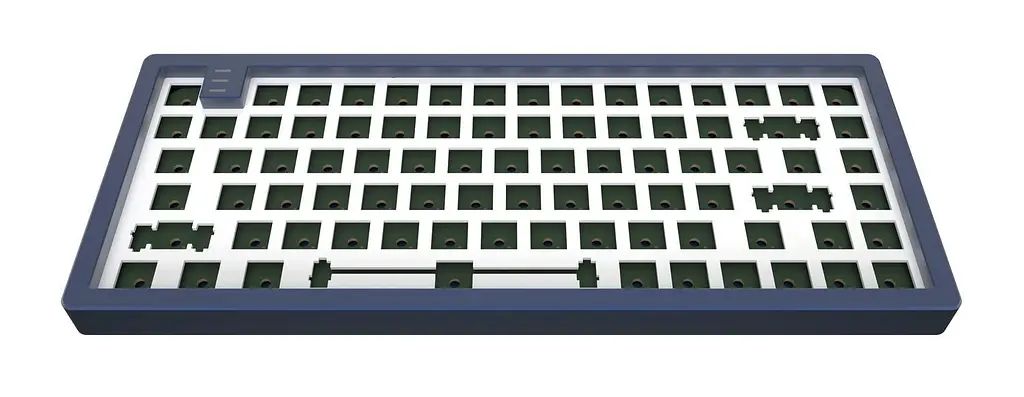 Клавиатура Dark Project KD83A LTD Aluminum Barebones Темно-синяя (KB-CST-831-502224) - фото 2