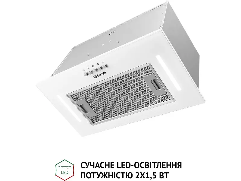 Витяжка Perfelli BI 5684 WH 1000 LED - фото 3