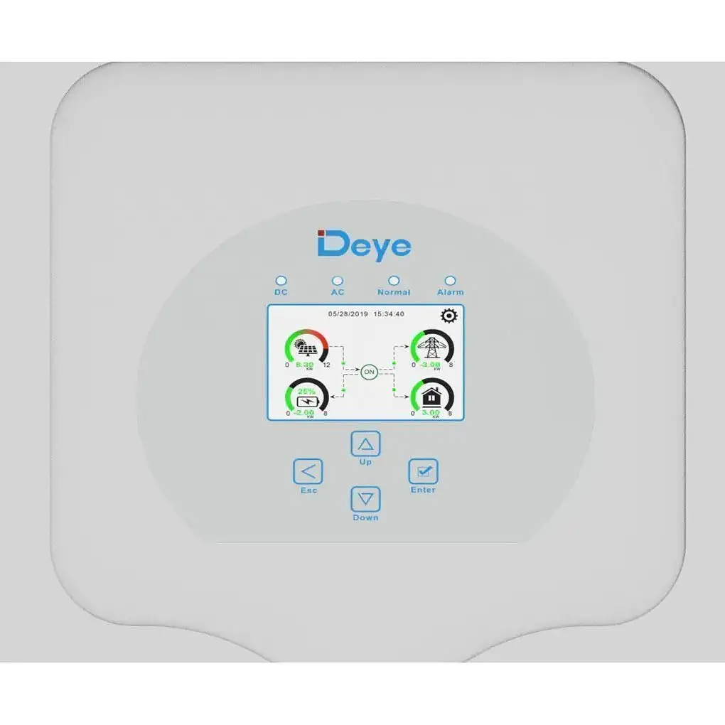 Система зберігання енергії Deye SUN-6K-SG05LP1-EU 6kW + 4 АКБ SE-G5.1 Pro-B 20.4 kWh (51.2V/100Ah/5120Wh) [159314] - фото 6