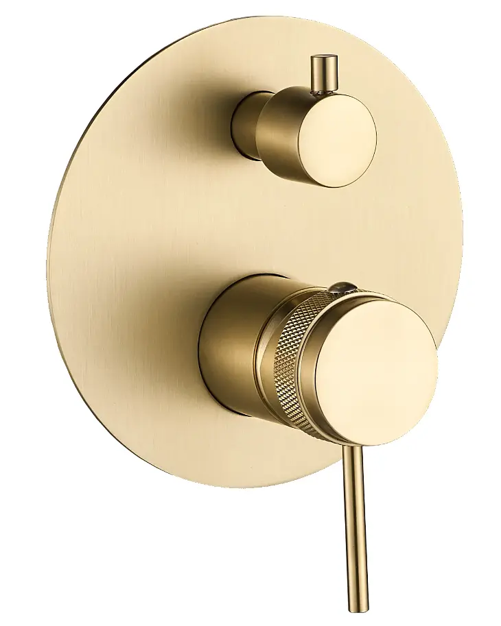 Душова система прихованого монтажу Rea Lungo Grip + BOX brushed gold REA-P8950 - фото 4