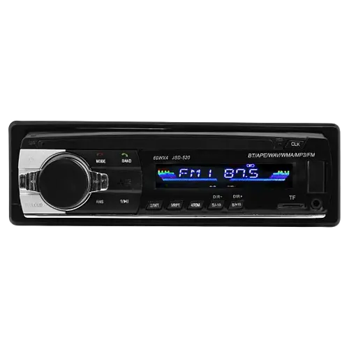 Автомагнитола XPRO 1DIN JSD 520 Bluetooth черный (JSD520_460) - фото 2