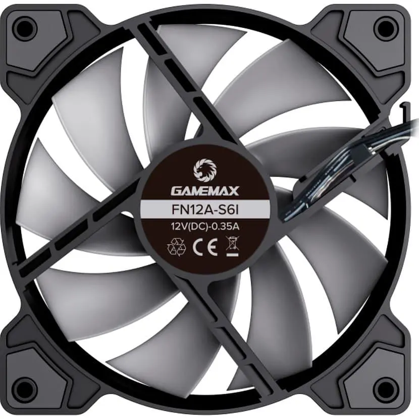 Вентилятор GameMax 120мм FN12A-S6I (FN12A-S6I) - фото 4