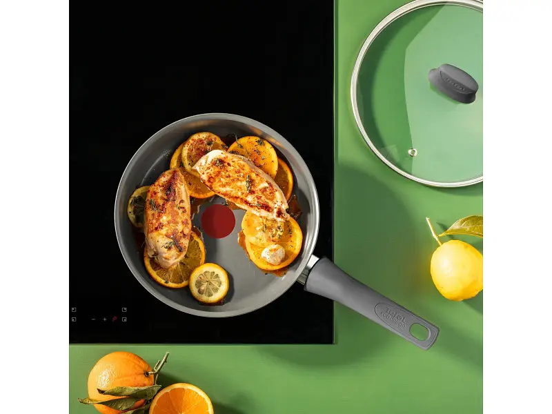 Сотейник Tefal Renewal с кришкой 24 см (C4263243) - фото 2