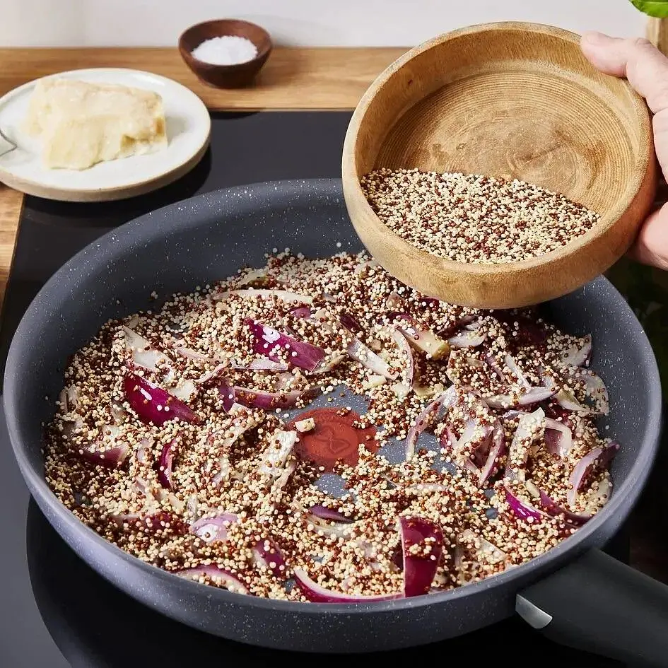 Сковорода Tefal Cook Natural 24 см серая (B5790402) - фото 7