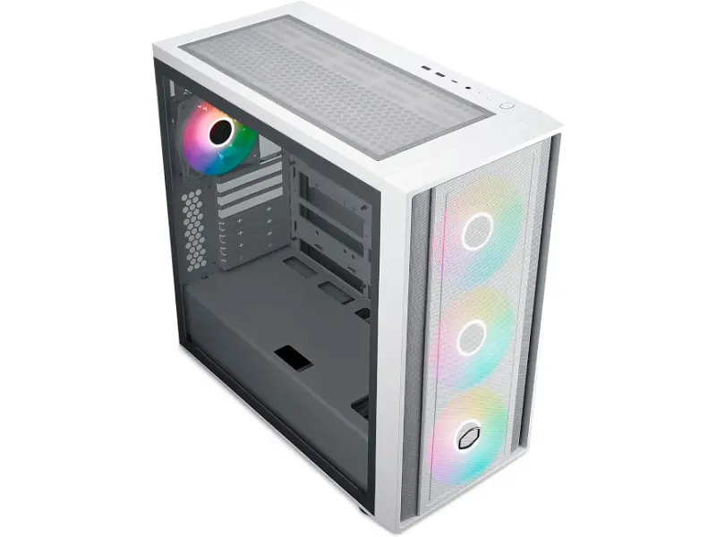 Корпус Cooler Master MasterBox 600 White (MB600-WGNN-S00) - фото 2