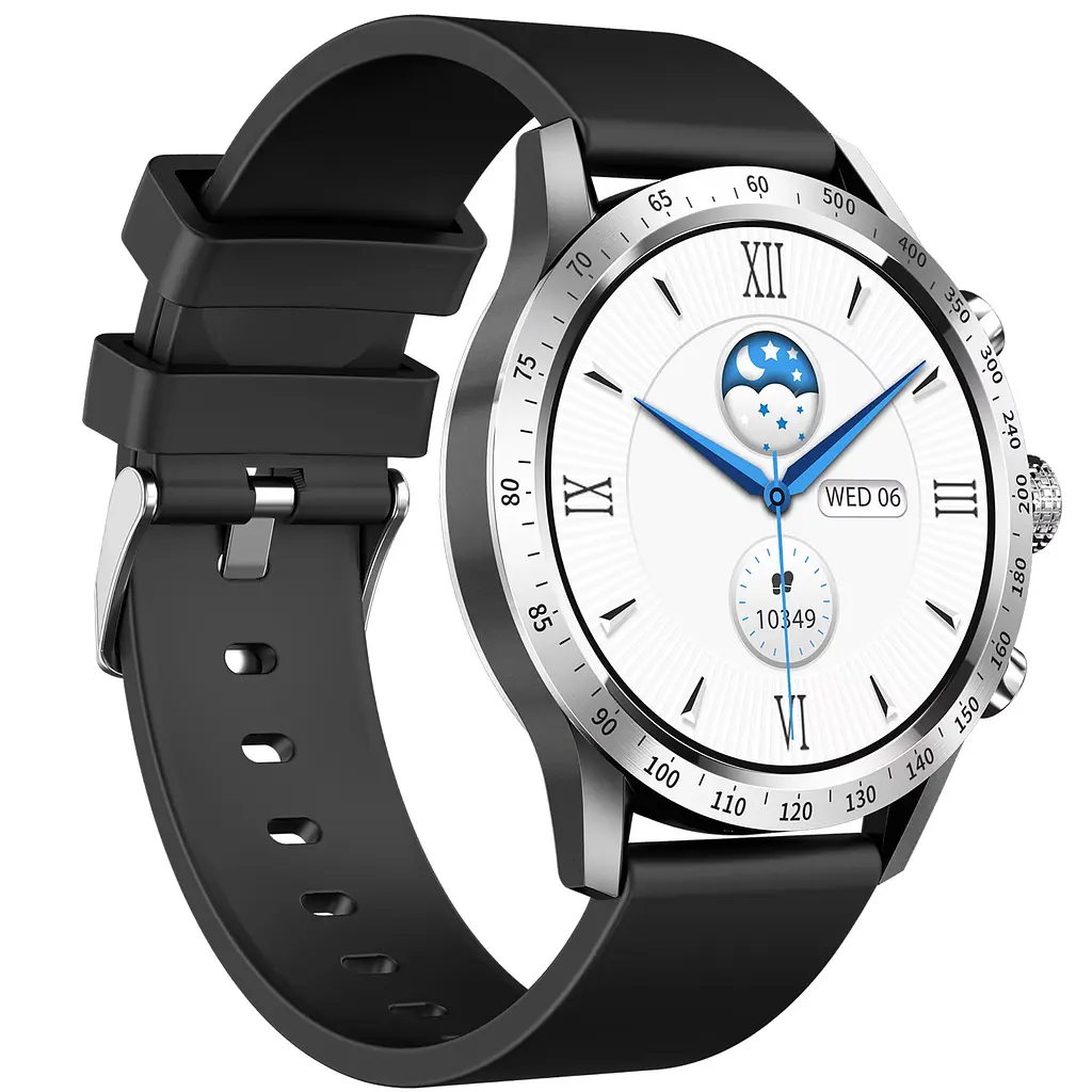 Смарт-годинник Lemfo HT20 2 ремінці Black (6717122e) - фото 3