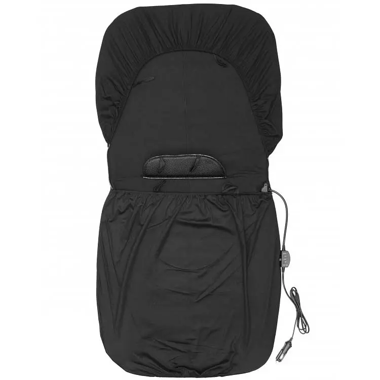 Чохли із підігрівом для автомобільного сидіння Tango Arctic 12V 35/45W 100х50 см 2 шт Чорні (РР-А54016) - фото 3