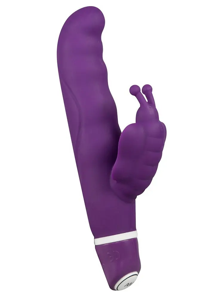 Вібратор Sweet Smile G-Butterfly 15.5 см фіолетовий - фото 2