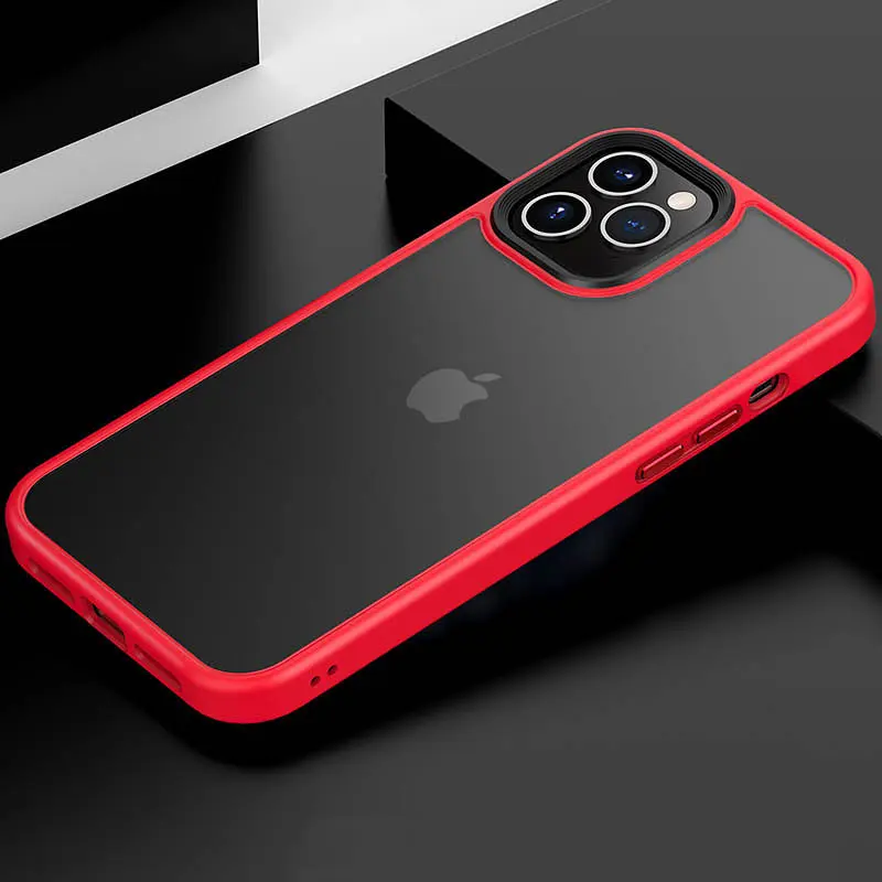 TPU+PC чохол Metal Buttons для Apple iPhone 12 Pro/12 6.1" - фото 2