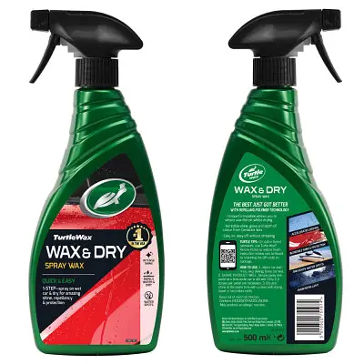 Рідкий віск сушка кузова Turtle Wax WAX IT WET 500 мл (52795/51800) - фото 2
