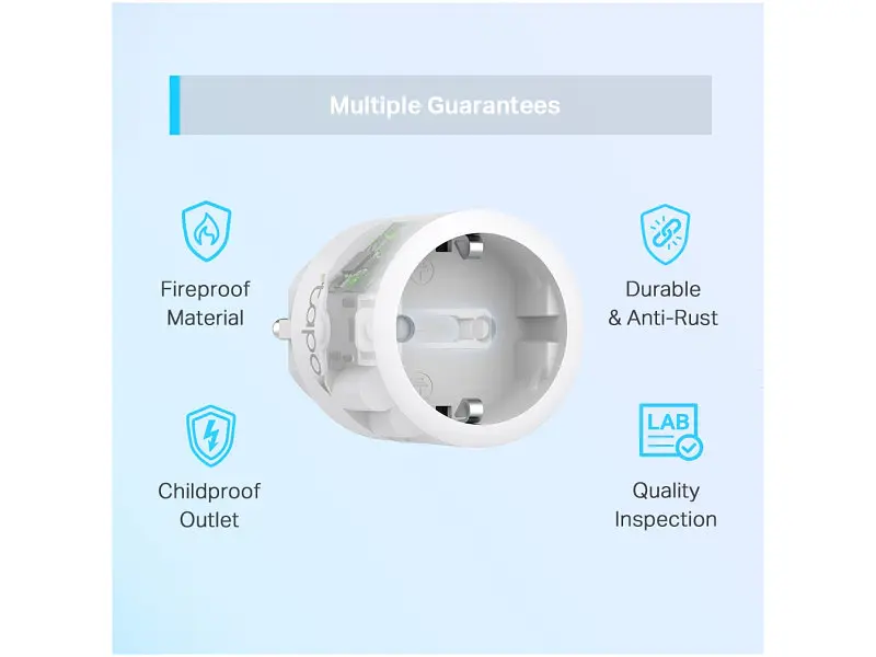 Інтелектуальна розетка TP-LINK Tapo P115 1-pack - фото 7
