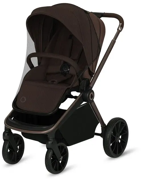 Универсальная коляска 3 в 1 Lionelo Mika Plus Mocha Mousse (LO-MIKA PLUS 3IN1 MOCHA MOUSSE) - фото 7