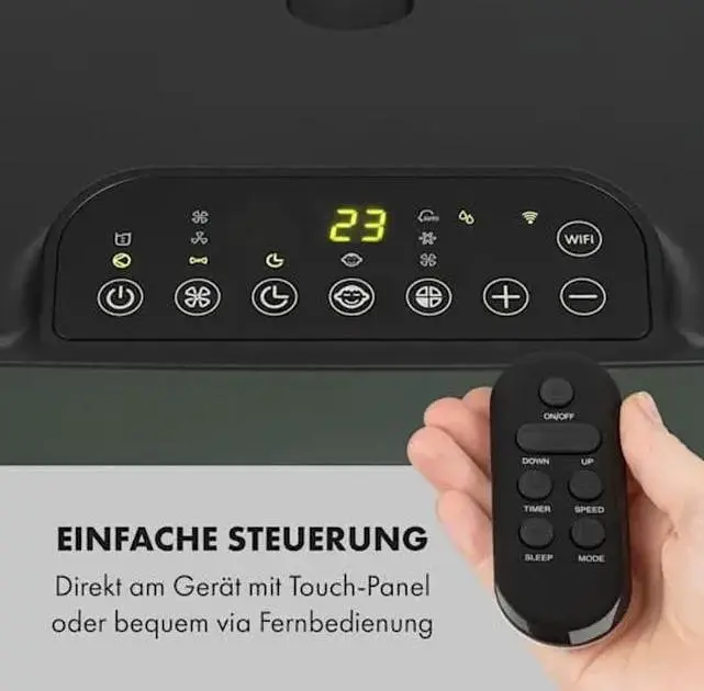 Кондиционер мобильный Klarstein Kraftwerk Eco Smart 11 (10040190) - фото 4