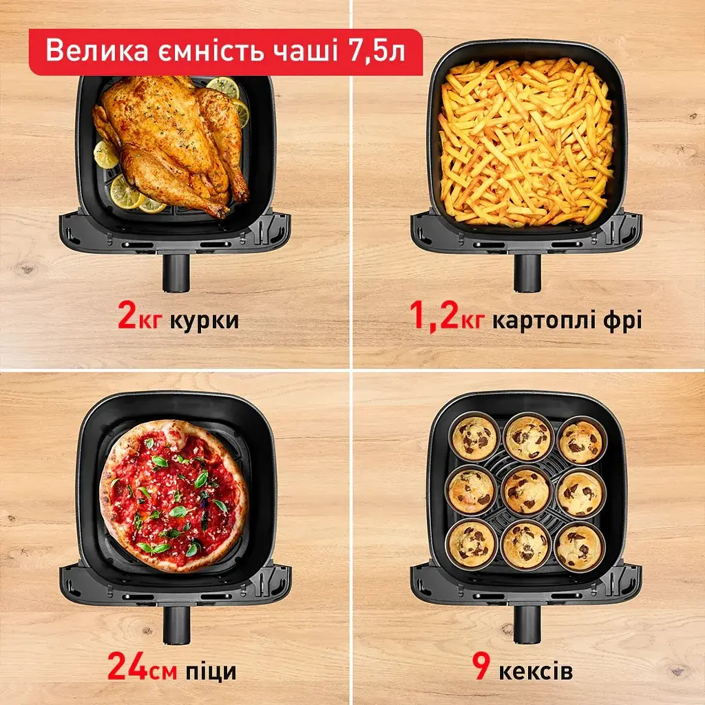 Мультипіч Tefal Easy Fry Mega EY855D10 (00000055195) - фото 3
